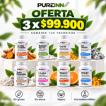 3 Pack Suplementos Nutricionales PureInn
