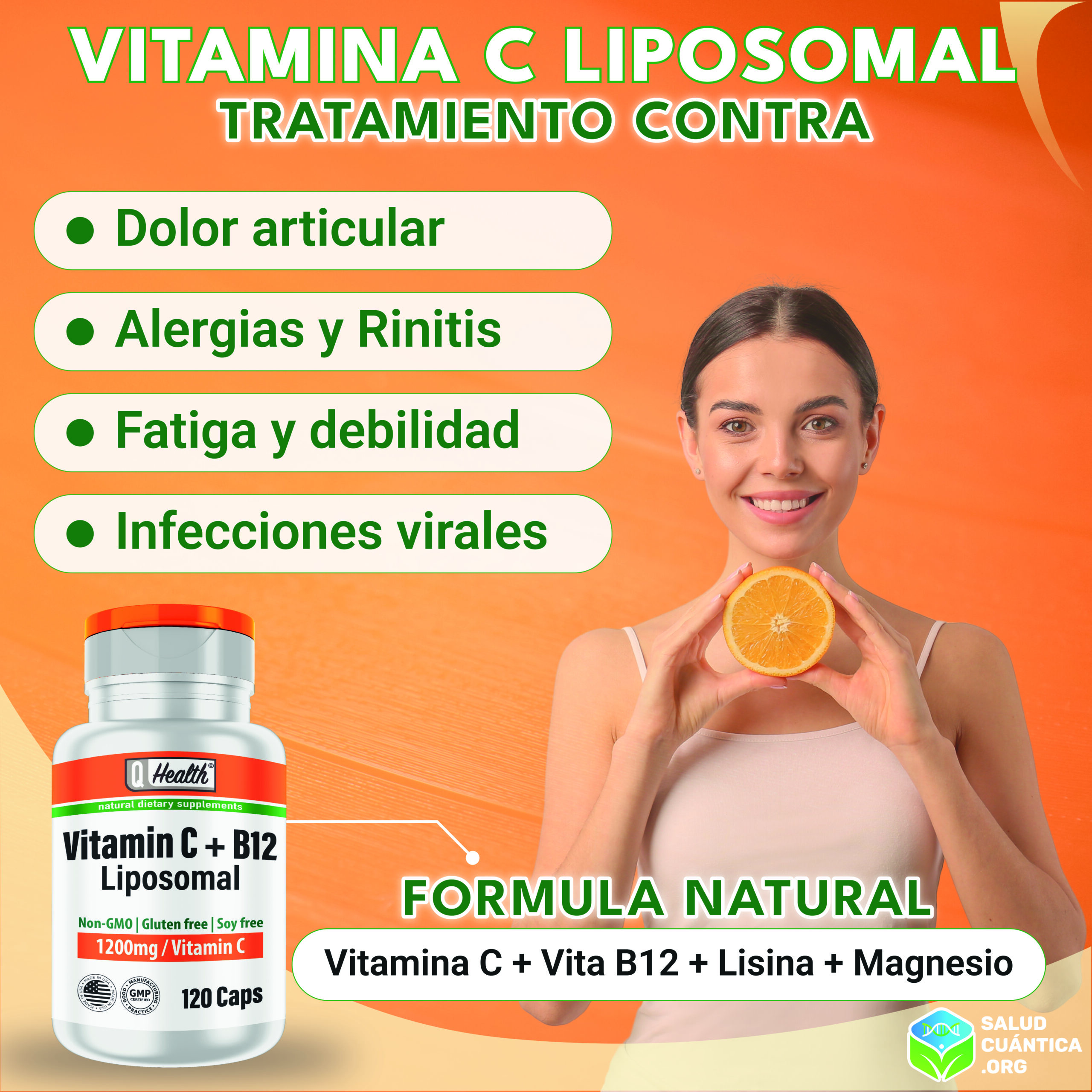 Vitamina C Liposomal + B12 - Imagen 2