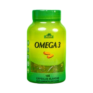 Omega 3 AlfaVitamins 100 Cápsulas blandas