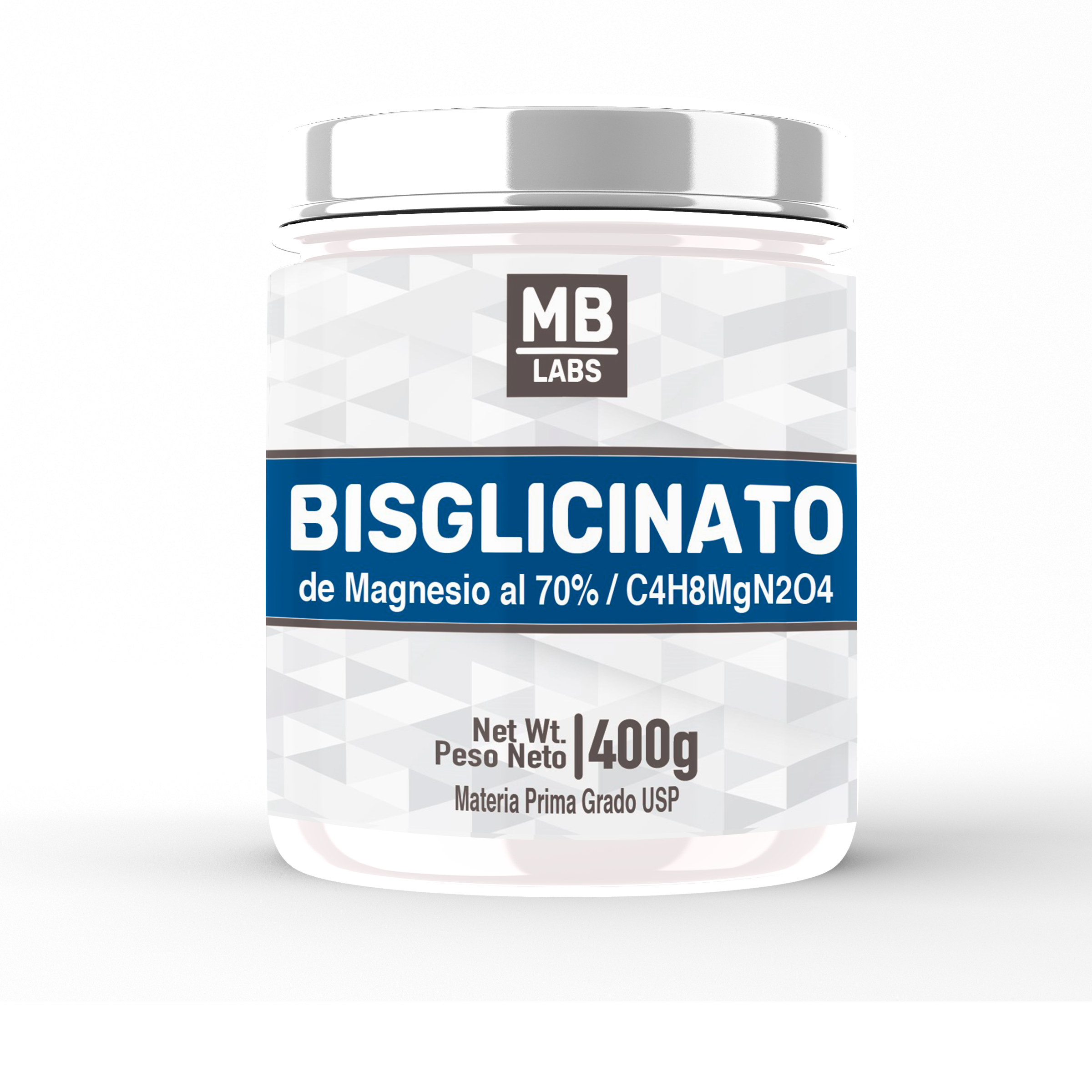 Bisglicinato de Magnesio Polvo 400g