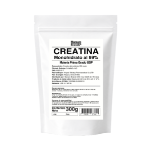 Creatina Monohidrato Polvo Puro 300g Bolsa