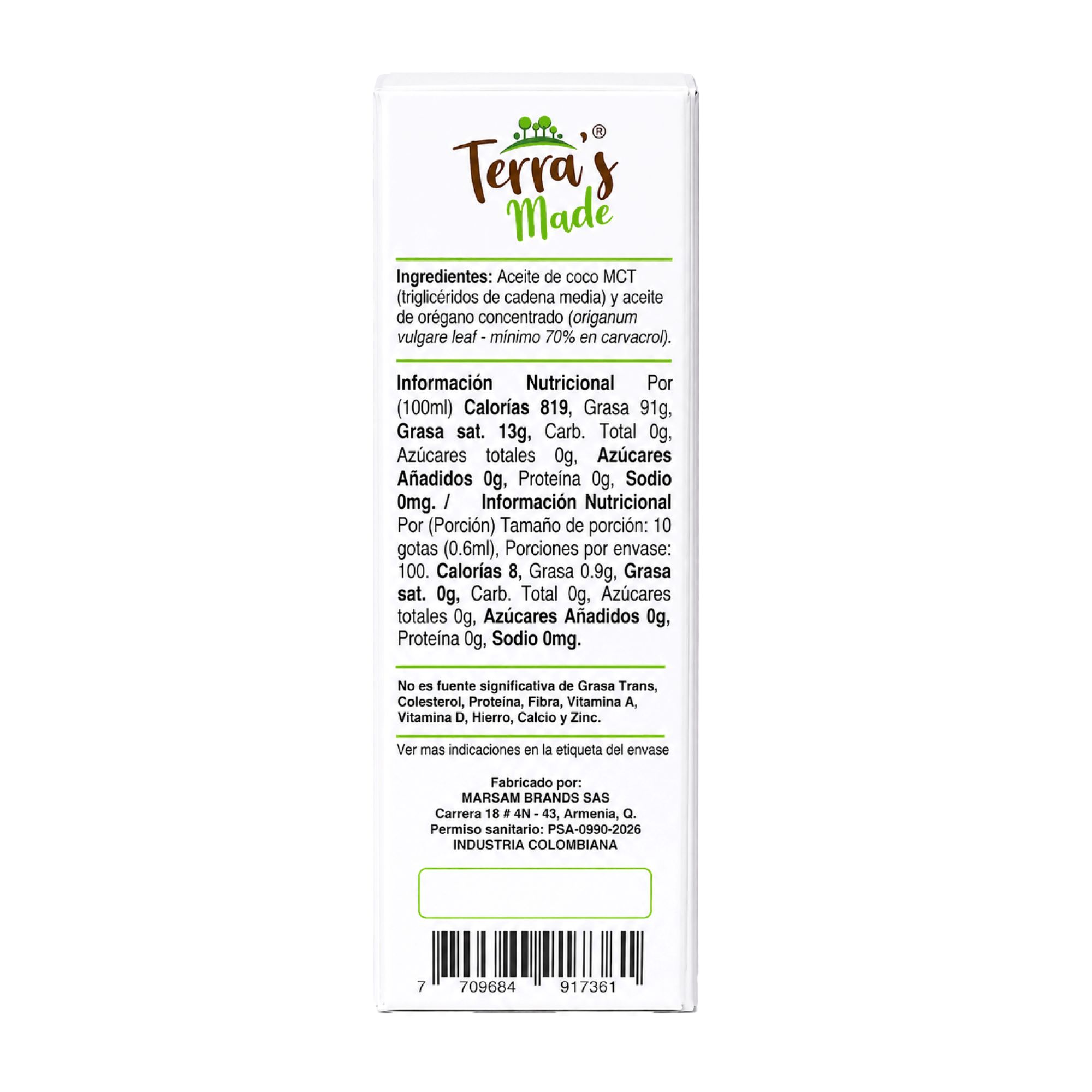 Aceite de orégano + Aceite MCT 60ml - Imagen 2