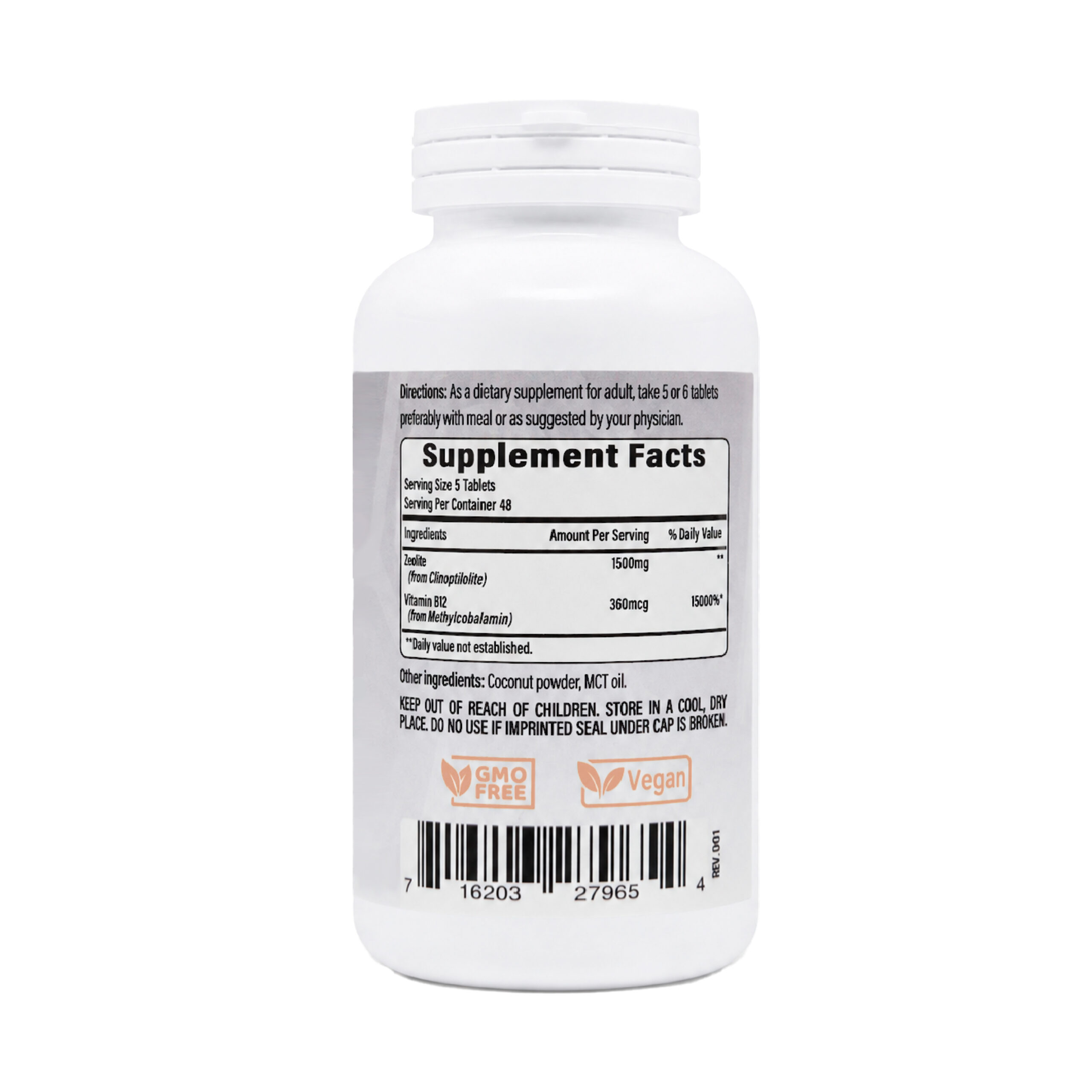 Zeolita Clinoptilolita + Vitamina B12 - Imagen 3